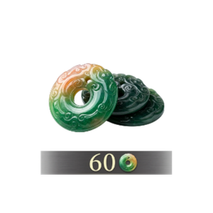 60 Ornate Jades
