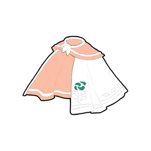 Bloom Rose-Embroidered Cape