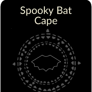 Spooky Bat Cape